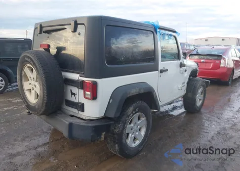 2016 Jeep Wrangler Sport z USA, uszkodzony, nr VIN 1C4AJWAG3GL284197